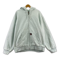 パーカー ×Dickies Quilted zip hoodie L