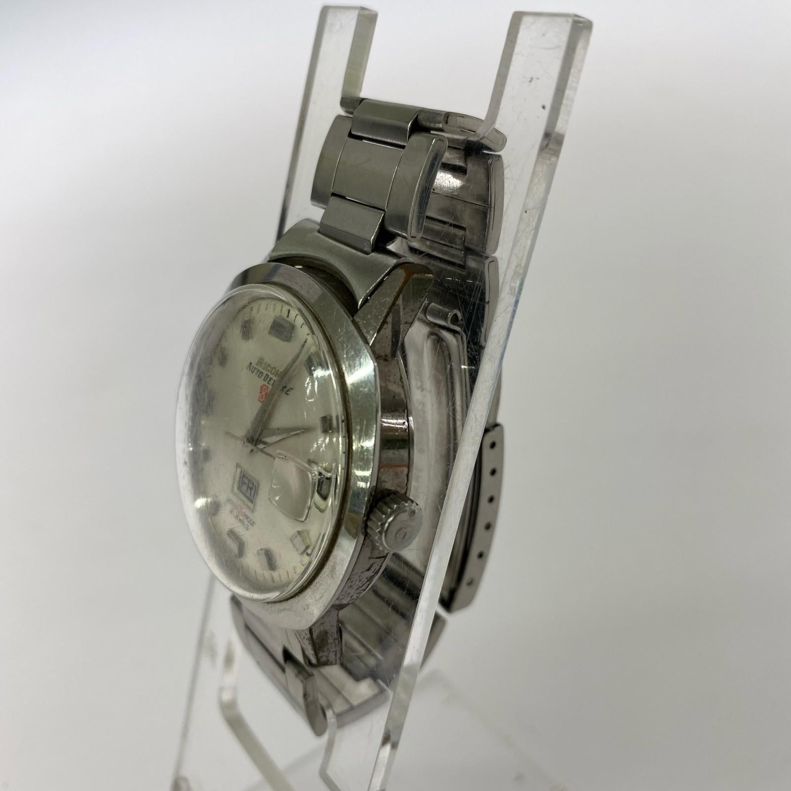 腕時計 RICOH AUTO DELUXE 8 21石 自動巻き腕時計
