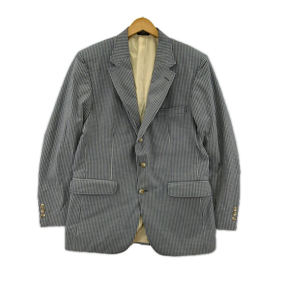 テーラードジャケット 80s ORVIS ｷﾞﾝｶﾞﾑﾁｪｯｸﾃｰﾗｰﾄﾞｼﾞｬｹｯﾄ