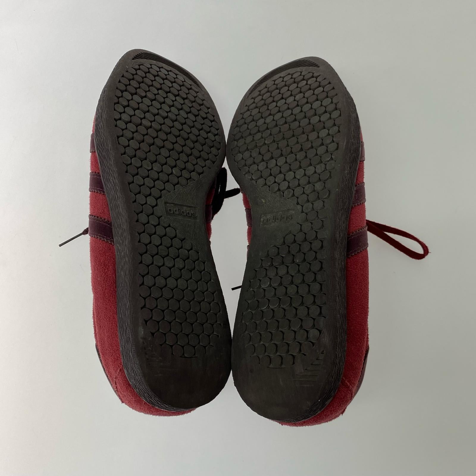 スニーカー TOBACCO GRUEN 赤 27.5cm (US9 1/2 UK9 EU45) ワインレッド