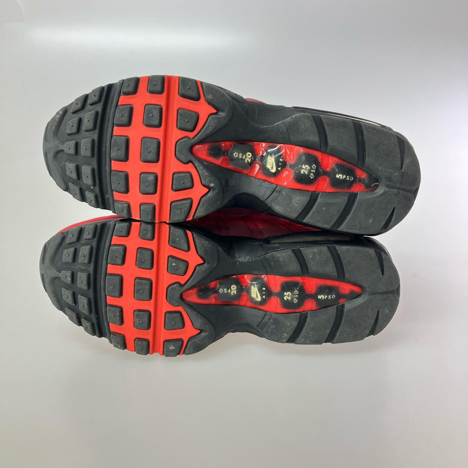 スニーカー AIR MAX 95 OG 赤 (26.0) 26cm (US8 UK7 1/2 EU42) レッド