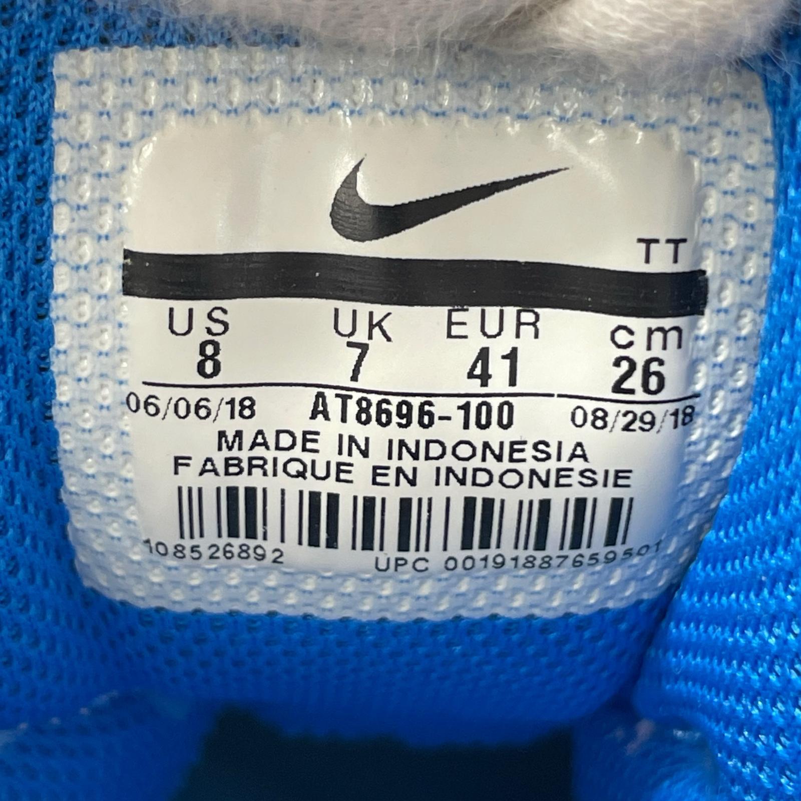 スニーカー AIR MAX 95 WHITE/CRYSTAL BLUE (26.0) 26cm (US8 UK7 1/2 EU42) グレー