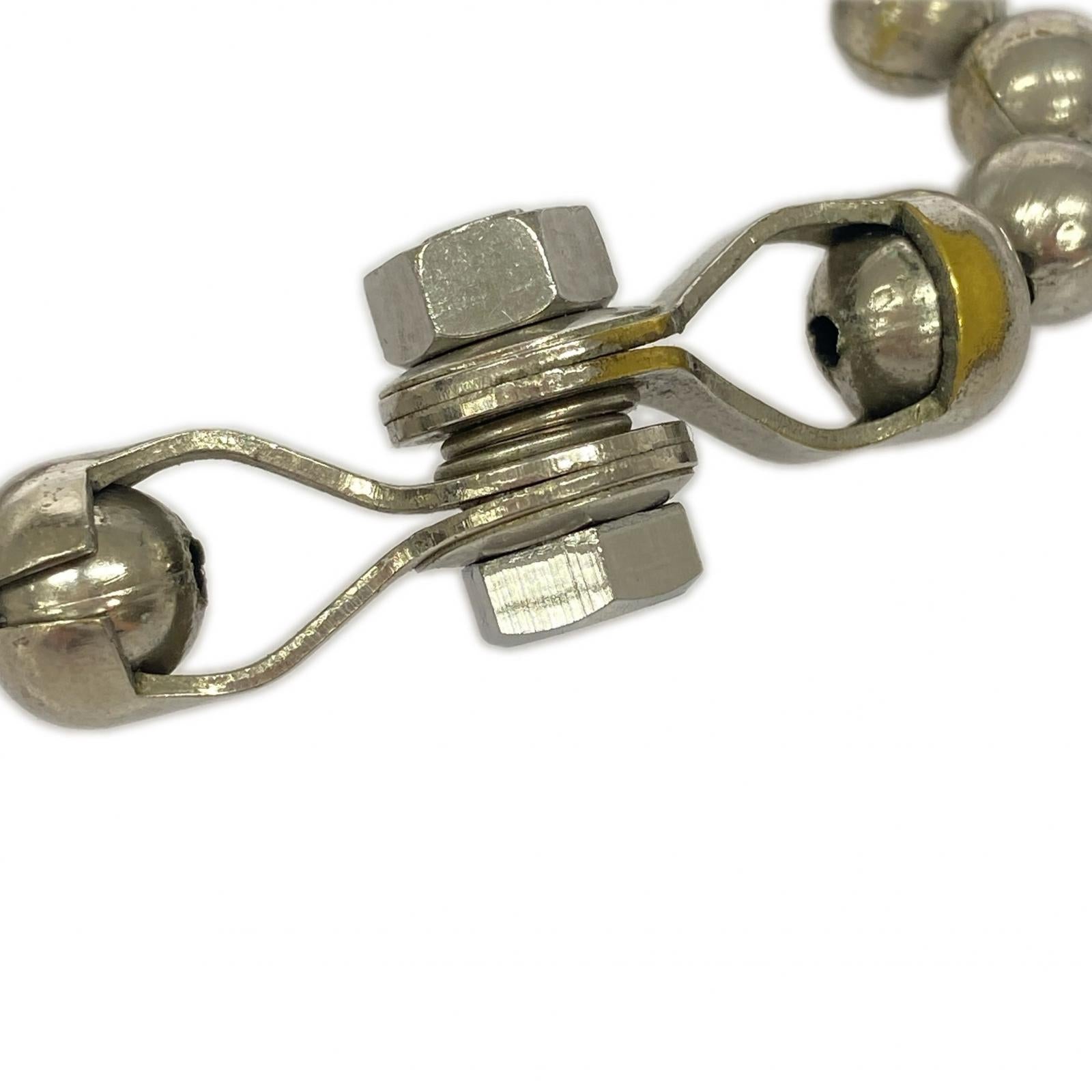 ブレスレット ka bel waer ボールチェーンブレスレット シルバー