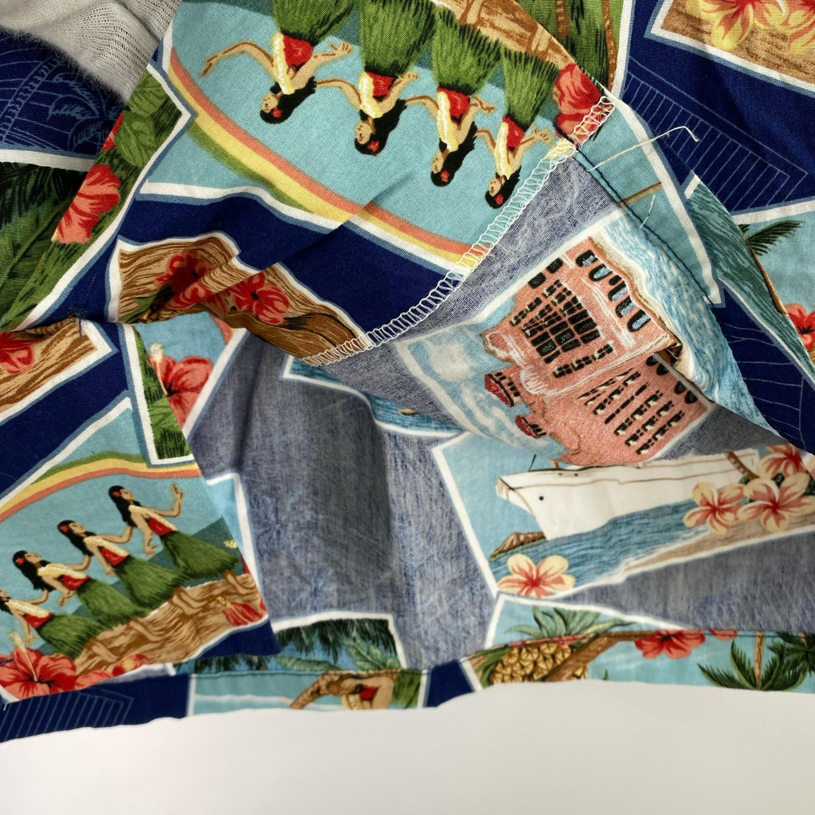 半袖シャツ アロハシャツ 総柄 (2Xl)