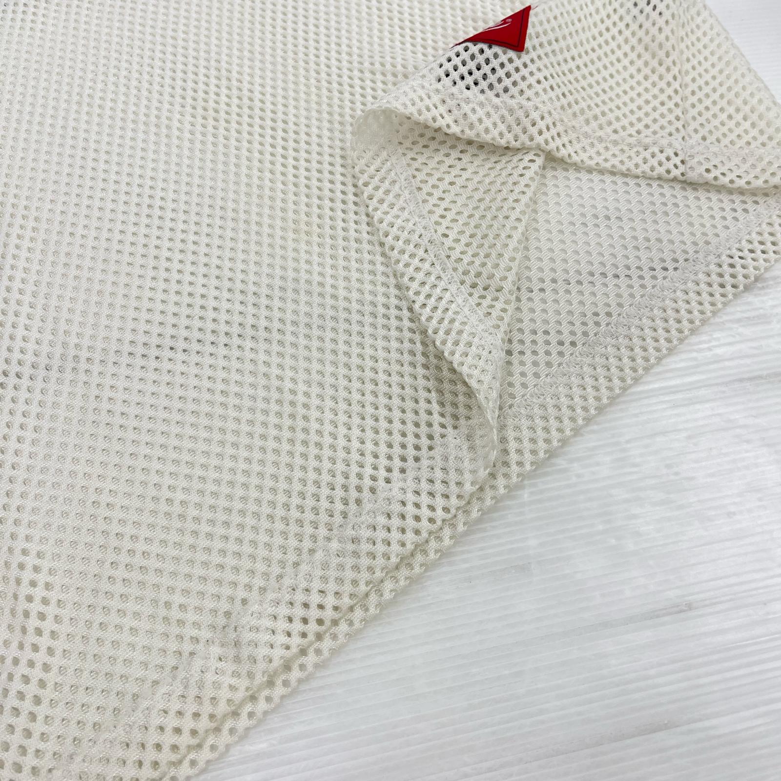 半袖Ｔシャツ ベースボール メッシュ vネック　M M ホワイト