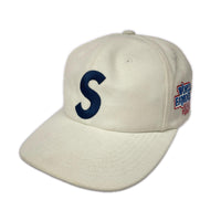 キャップ Supreme WORLD FAMOUS S Logo 6-Panel 白 ホワイト