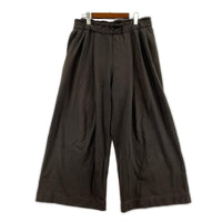 パンツ DRIES VAN NOTEN 24AW HAMA 3タックワイドスウェットパンツ M 黒 M ブラック