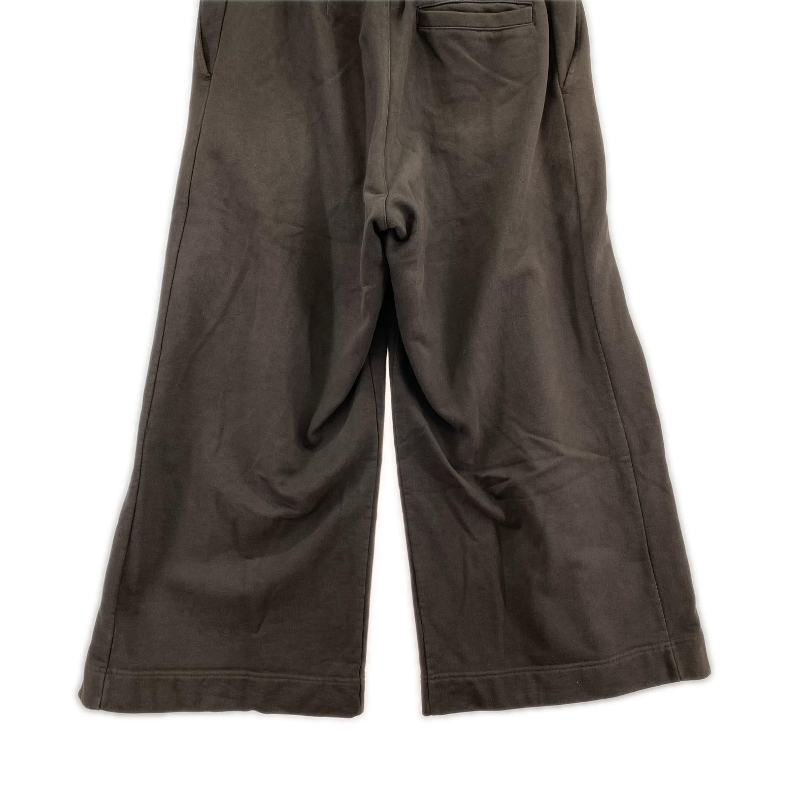パンツ DRIES VAN NOTEN 24AW HAMA 3タックワイドスウェットパンツ M 黒 M ブラック