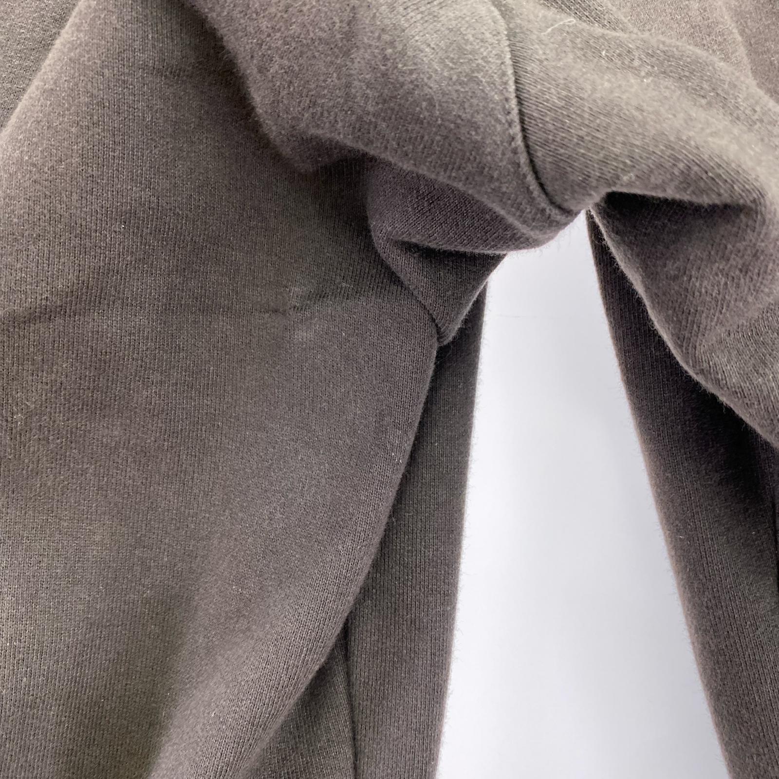 パンツ DRIES VAN NOTEN 24AW HAMA 3タックワイドスウェットパンツ M 黒 M ブラック