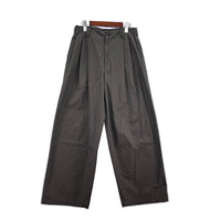パンツ YOKE Cotton Gabardine 3pleated Wide-leg グレー 2 グレー