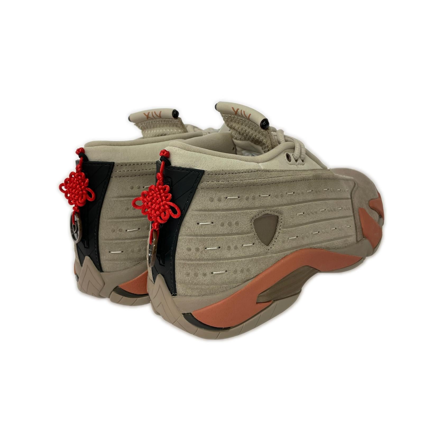 スニーカー ×CLOT AIR JORDAN 14 LOW SP Brown 28.5cm 28.5cm (US10 1/2 UK10 EU47) ブラウン