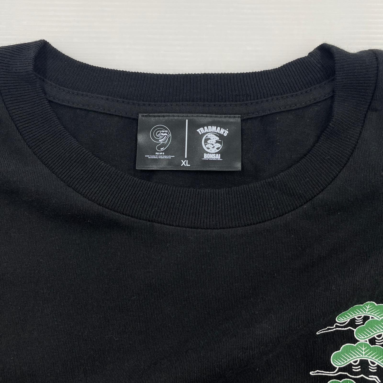 半袖Ｔシャツ The Rolling Stones×TRADMAN’S BONSAI ブラック