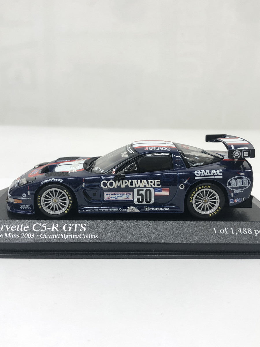 1/43　MINICHAMPS ＣＯＲＶＥＴＴＥ　Ｃ5-Ｒ　ＧＴＳ スケールカー