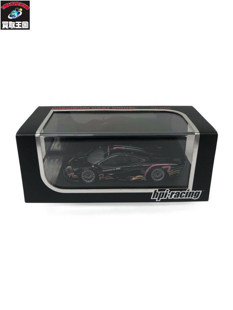 1/43　Hpi マクラーレン　Ｆ1　ＧＴＲ　1997　プレゼンテーション スケールカー