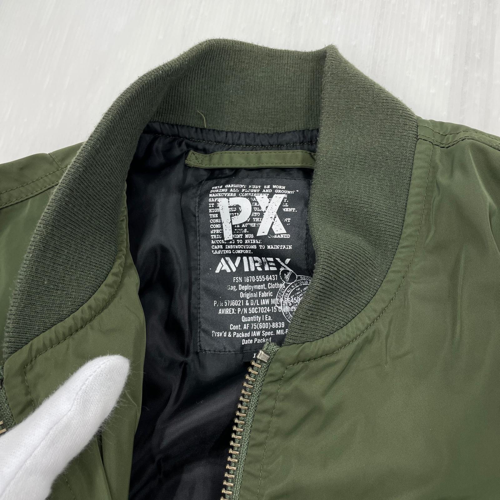 ジャケット AVIREX FRONT BIG POCKET MA-1（L） L