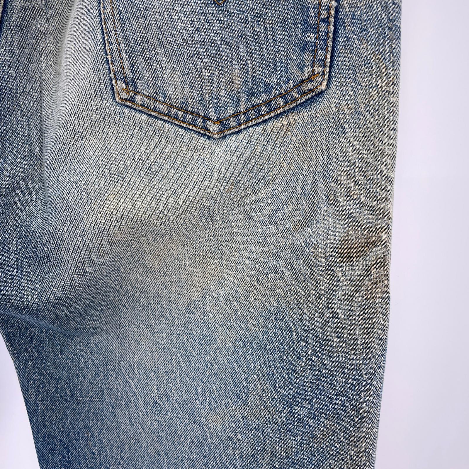 デニムパンツ Levi's USA製 505-0217 オレンジタブ 34 ブルー