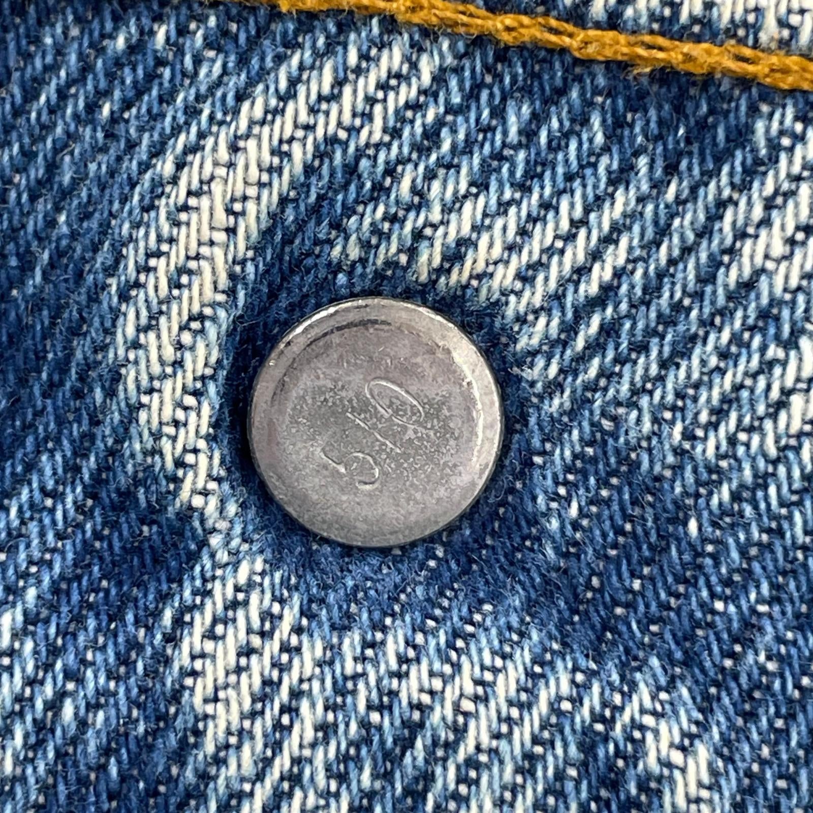 デニムパンツ Levi's USA製 505-0217 オレンジタブ 34 ブルー