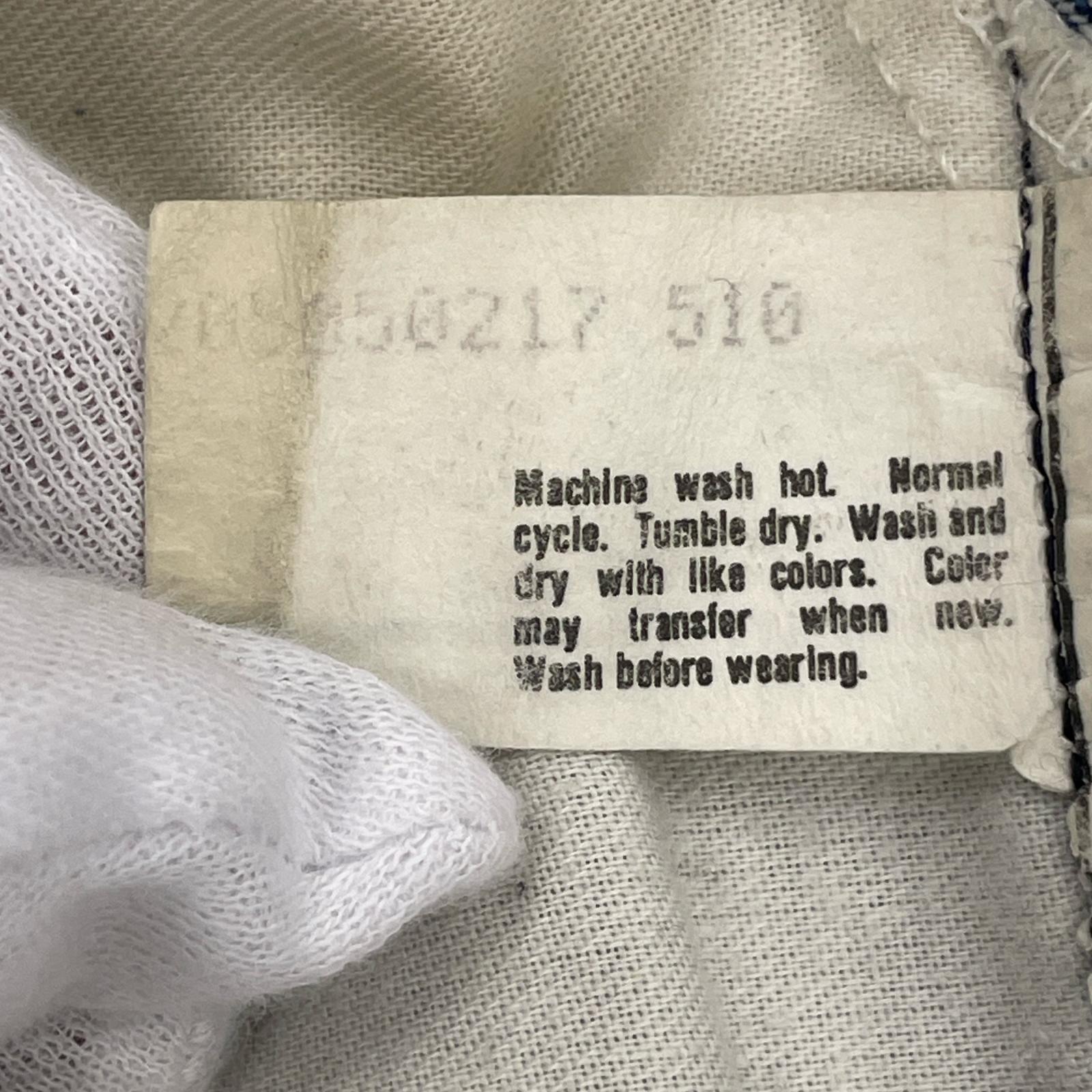デニムパンツ Levi's USA製 505-0217 オレンジタブ 34 ブルー