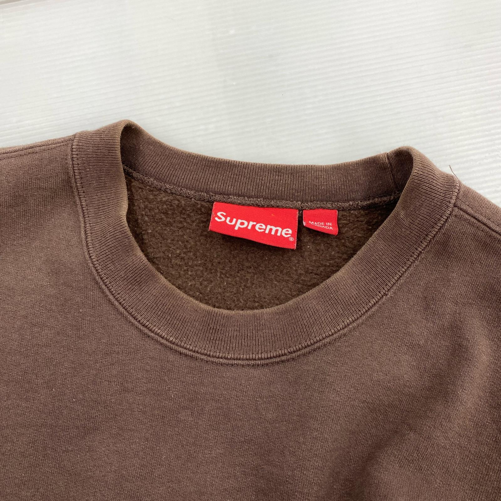 スウェット Supreme 22AW Box Logo Crewneck L ブラウン L ブラウン