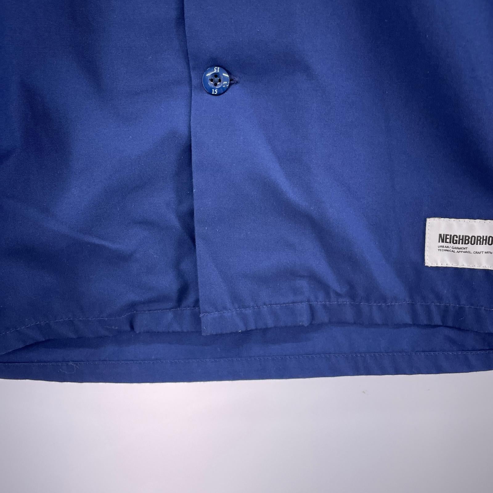 長袖シャツ NEIGHBORHOOD 232TSNH-SHM01 シャツ M ブルー M ブルー