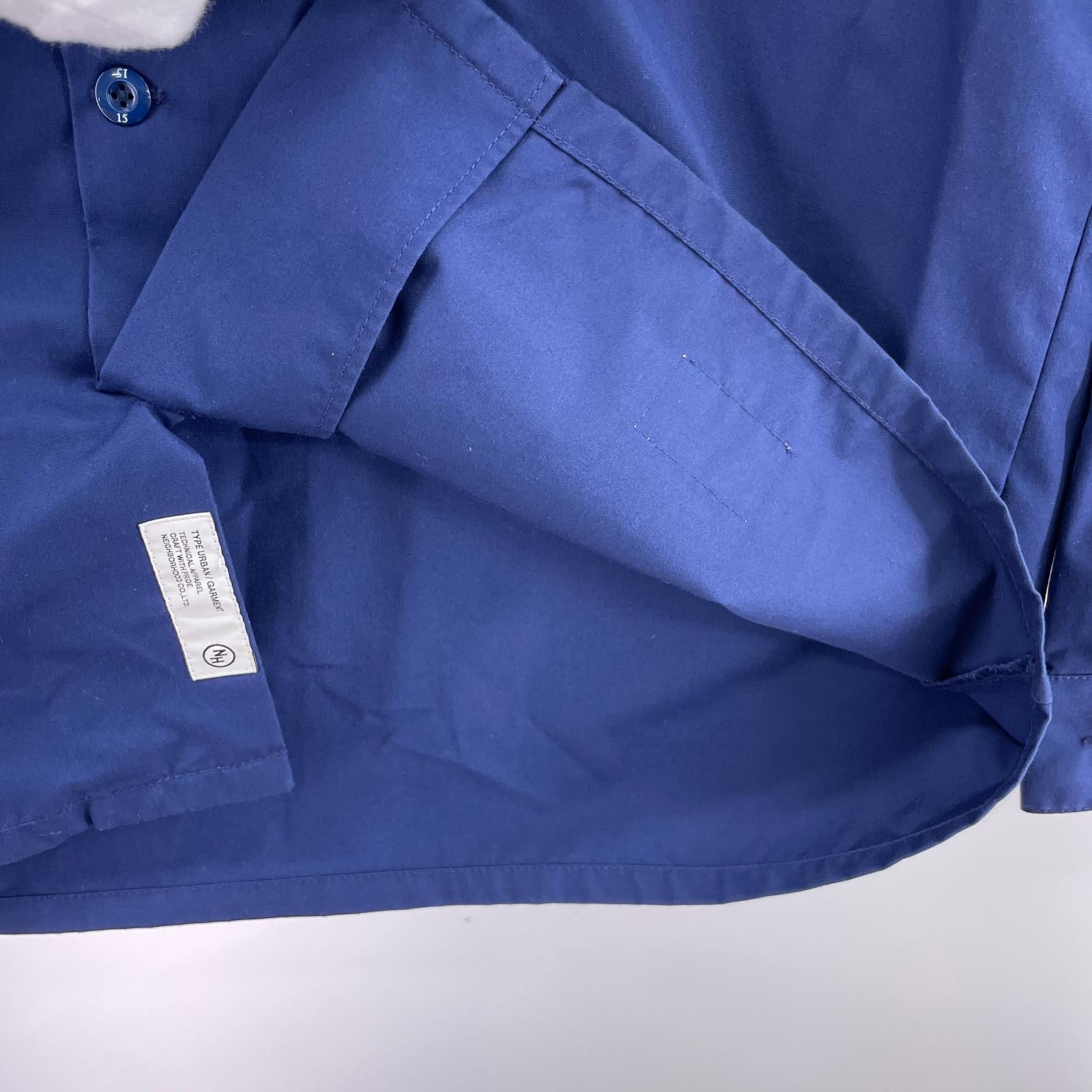 長袖シャツ NEIGHBORHOOD 232TSNH-SHM01 シャツ M ブルー M ブルー