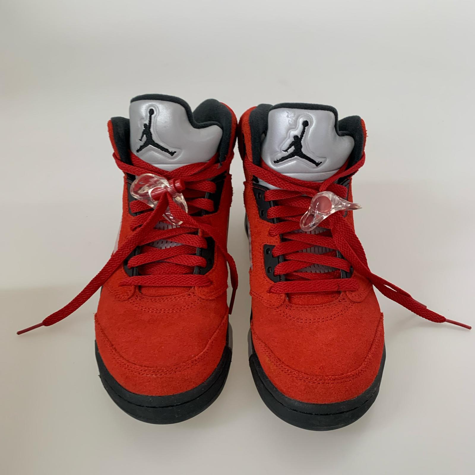 スニーカー AIR JORDAN 5 RETRO TORO BRAVO 24.5cm (US6 1/2 UK6 EU39) レッド