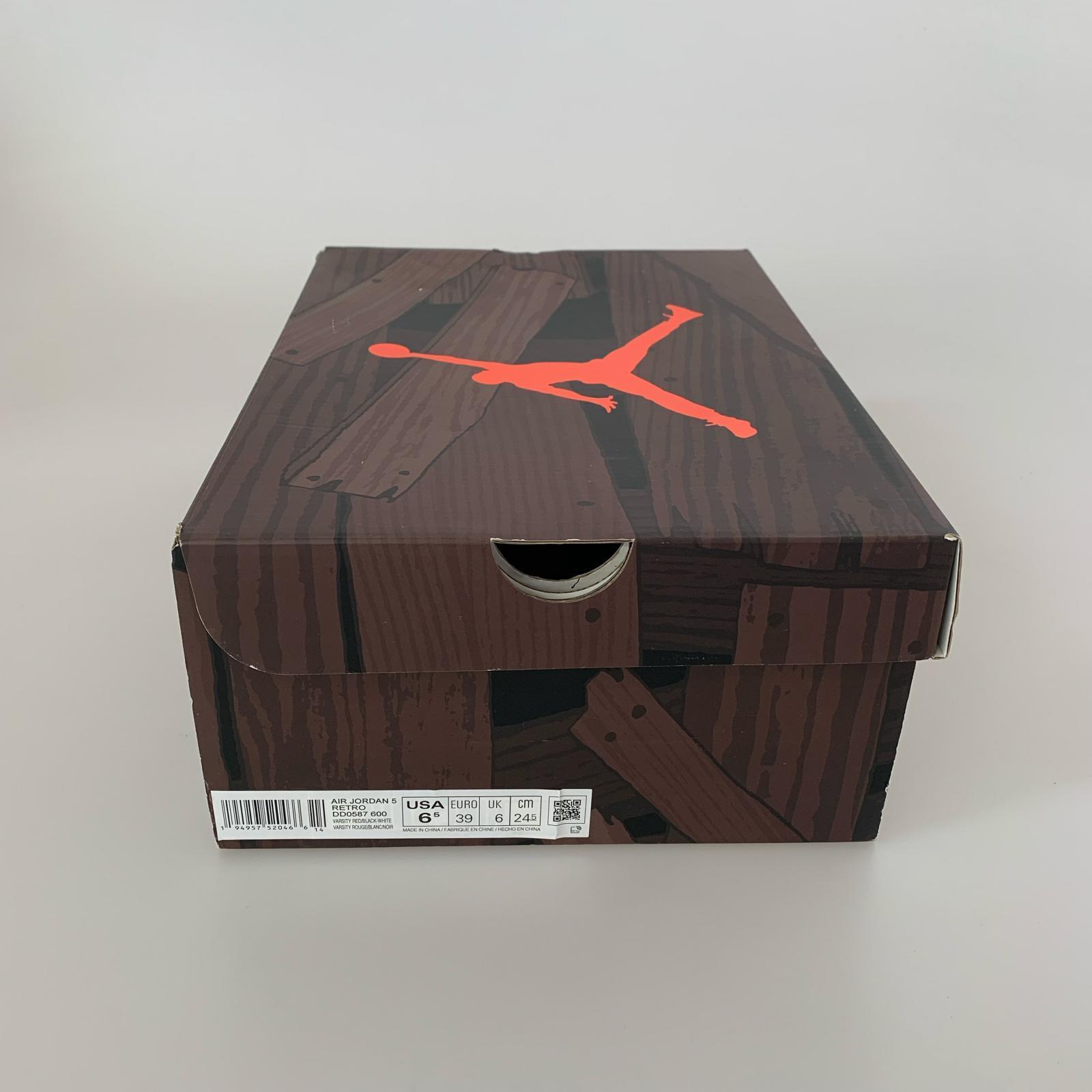 スニーカー AIR JORDAN 5 RETRO TORO BRAVO 24.5cm (US6 1/2 UK6 EU39) レッド