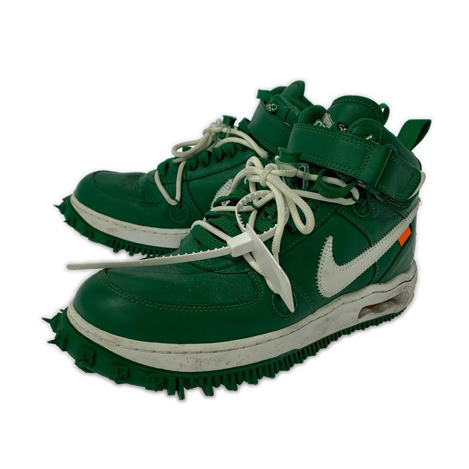 スニーカー Off-White × Nike Air Force 1 Mid SP 27cm (US9 UK8 1/2 EU44) グリーン