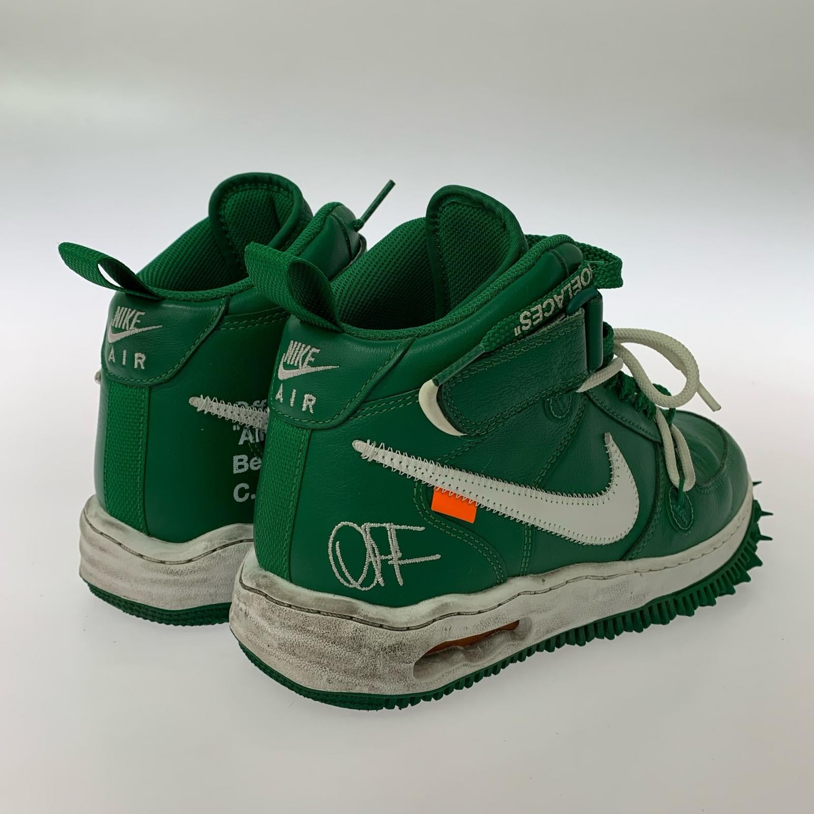 スニーカー Off-White × Nike Air Force 1 Mid SP 27cm (US9 UK8 1/2 EU44) グリーン