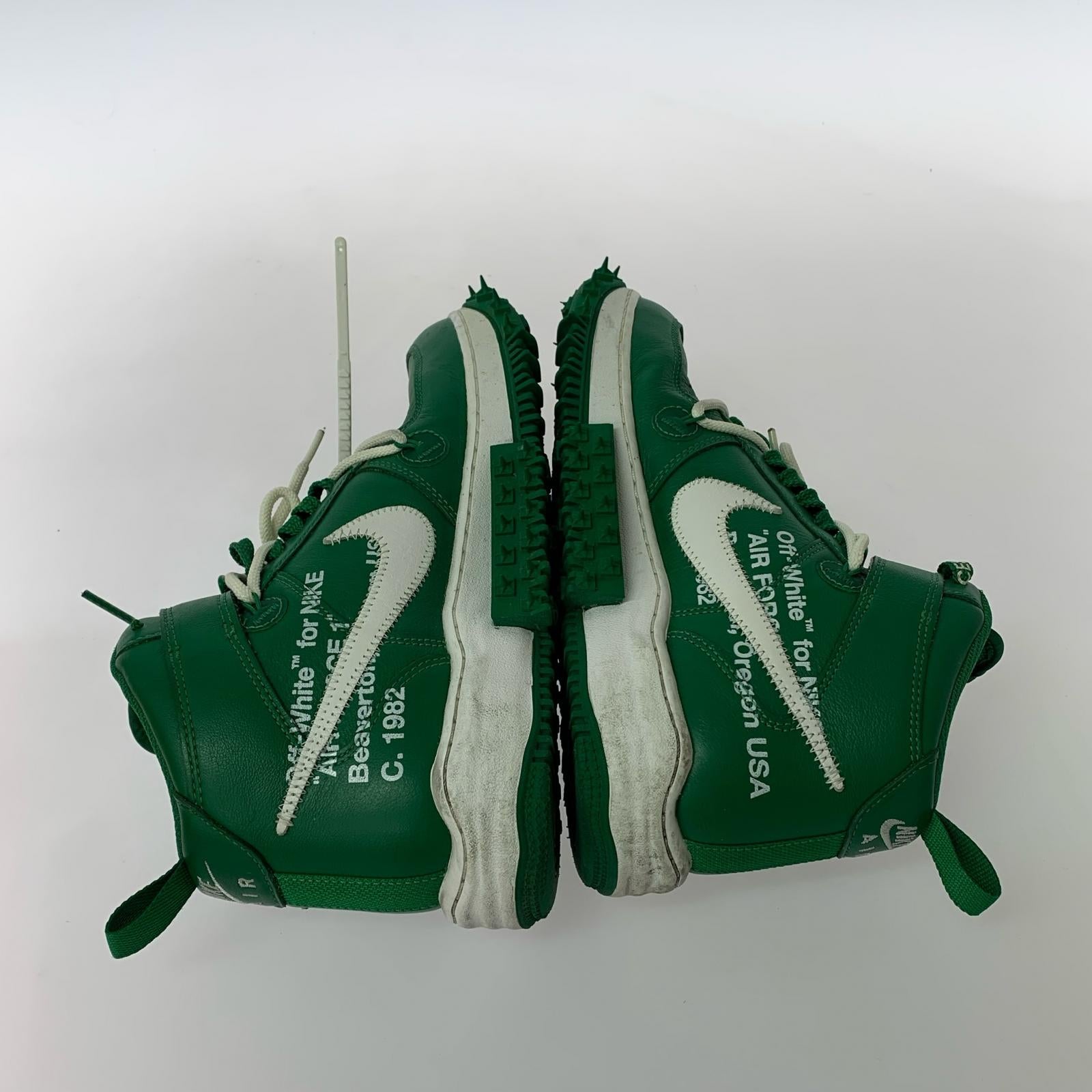 スニーカー Off-White × Nike Air Force 1 Mid SP 27cm (US9 UK8 1/2 EU44) グリーン
