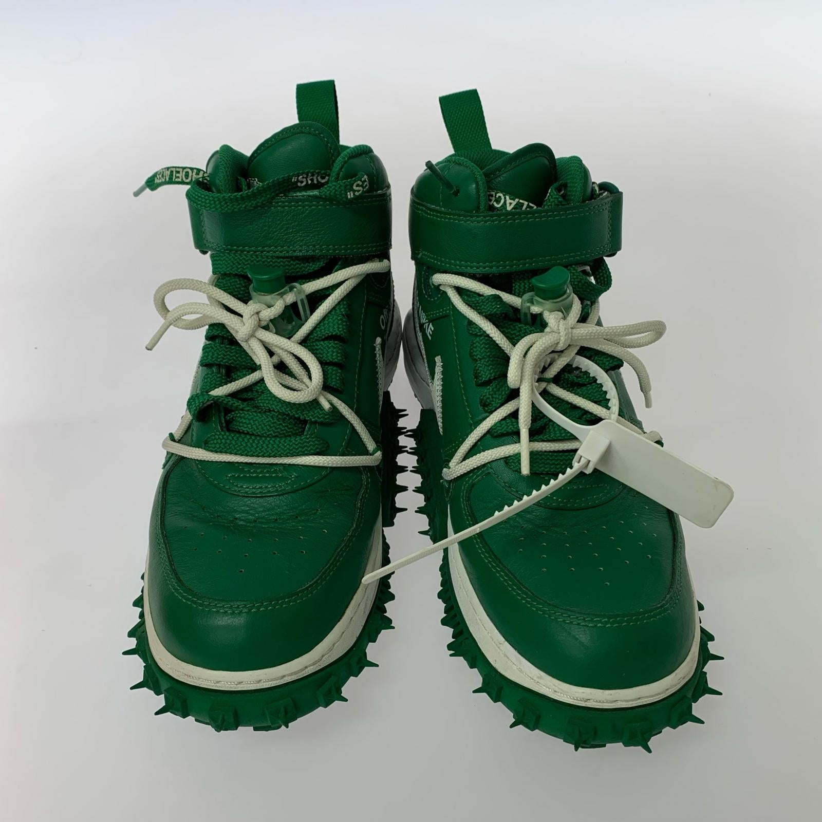 スニーカー Off-White × Nike Air Force 1 Mid SP 27cm (US9 UK8 1/2 EU44) グリーン