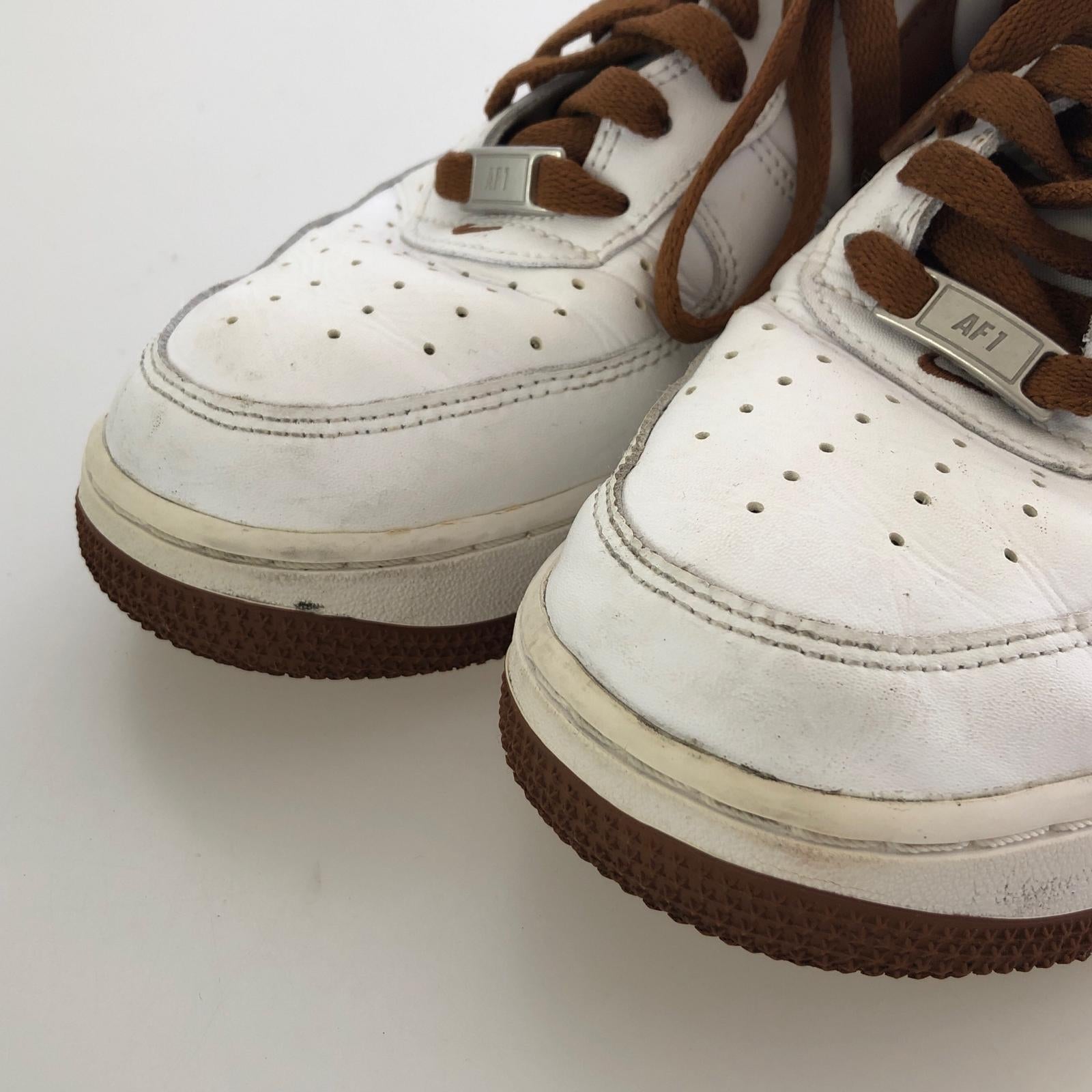 スニーカー DH7561-100 AF1 Low '07 White/Pecan 26.0 26cm (US8 UK7 1/2 EU42) ホワイト