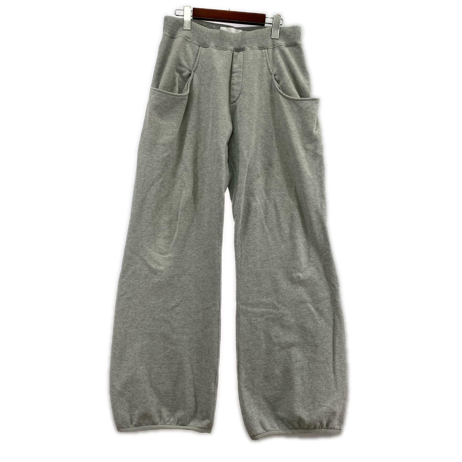 パンツ Blind tuck sweat pants/グレー 46 グレー