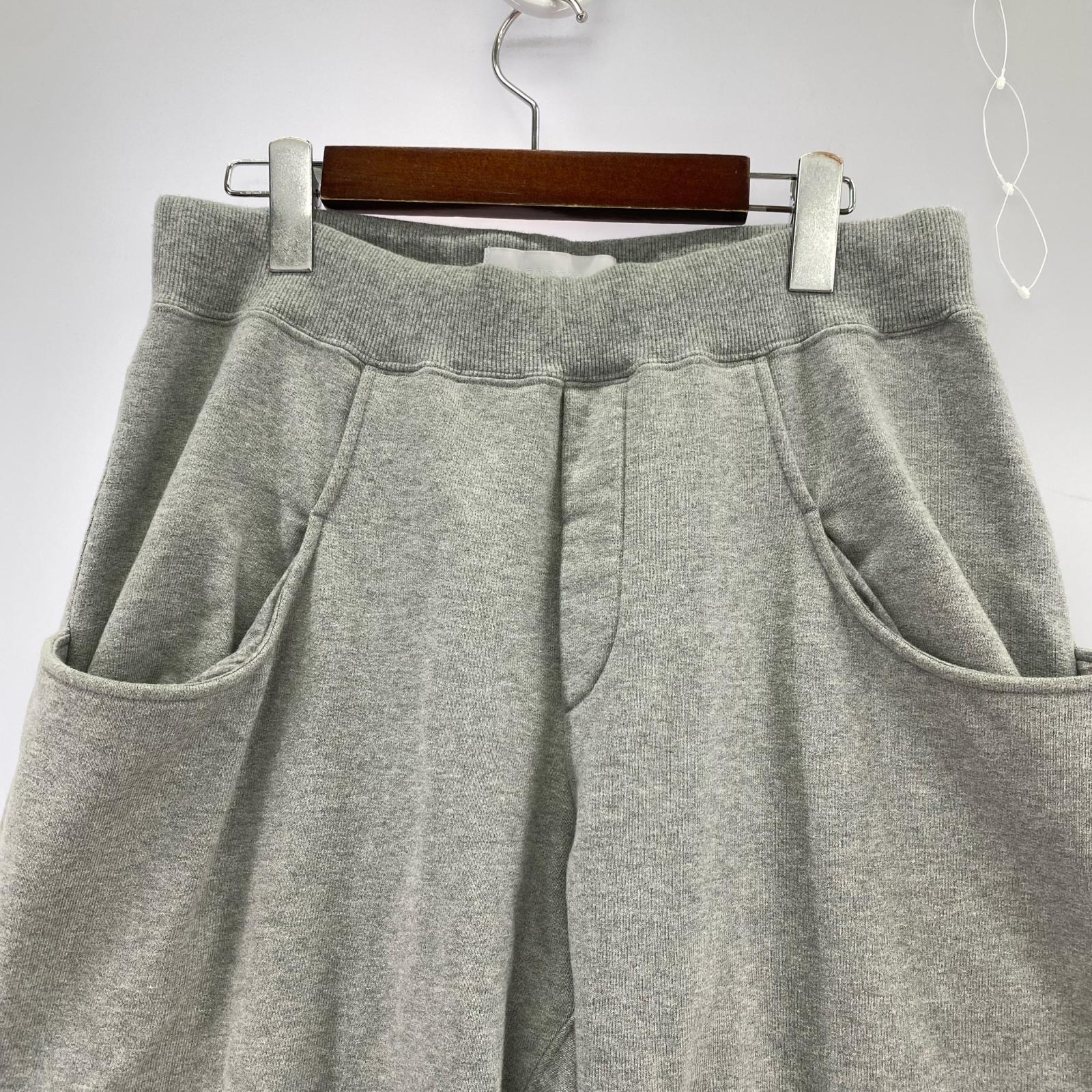 パンツ Blind tuck sweat pants/グレー 46 グレー
