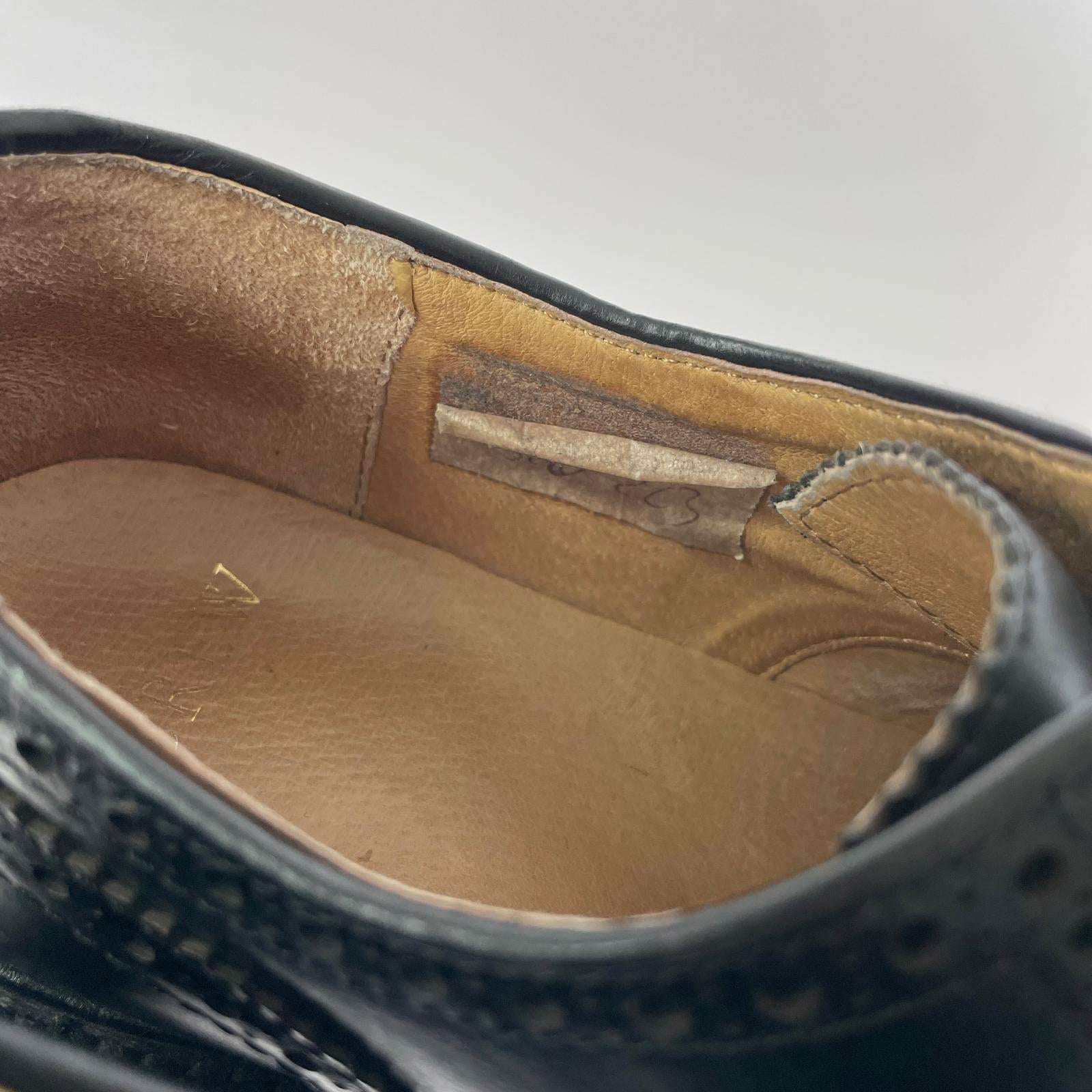 シューズ WING TIPS/9 ブラック