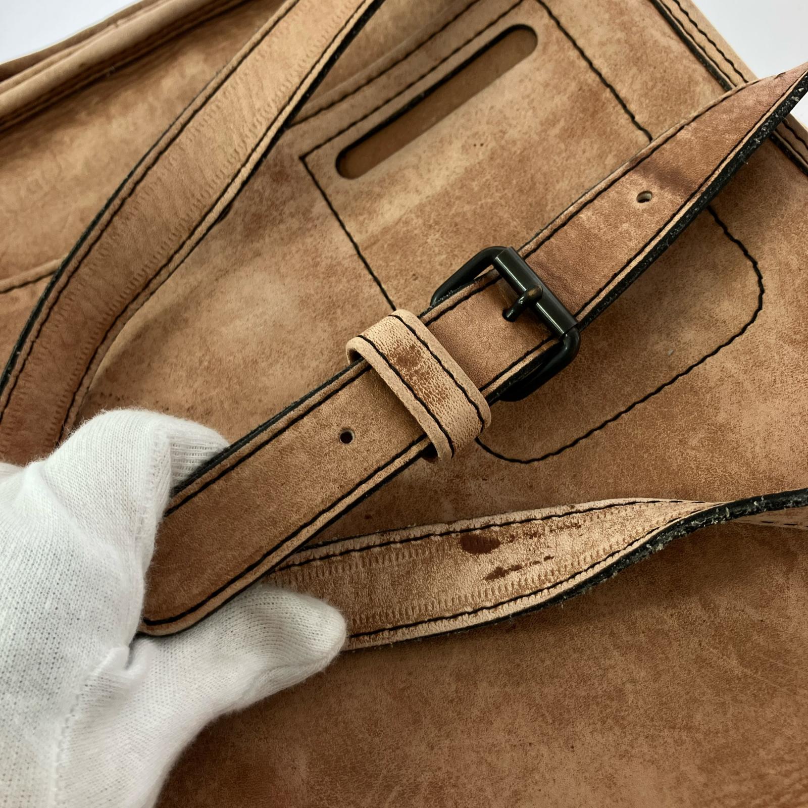 ショルダーバッグ バロン 2wayレザーショルダーバッグ BRW ブラウン