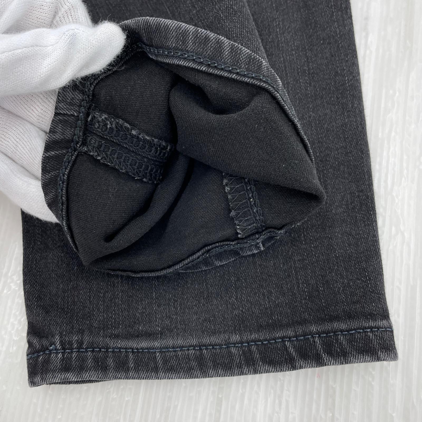 デニムパンツ MMM106J　ストレッチスキニーデニム ブラック