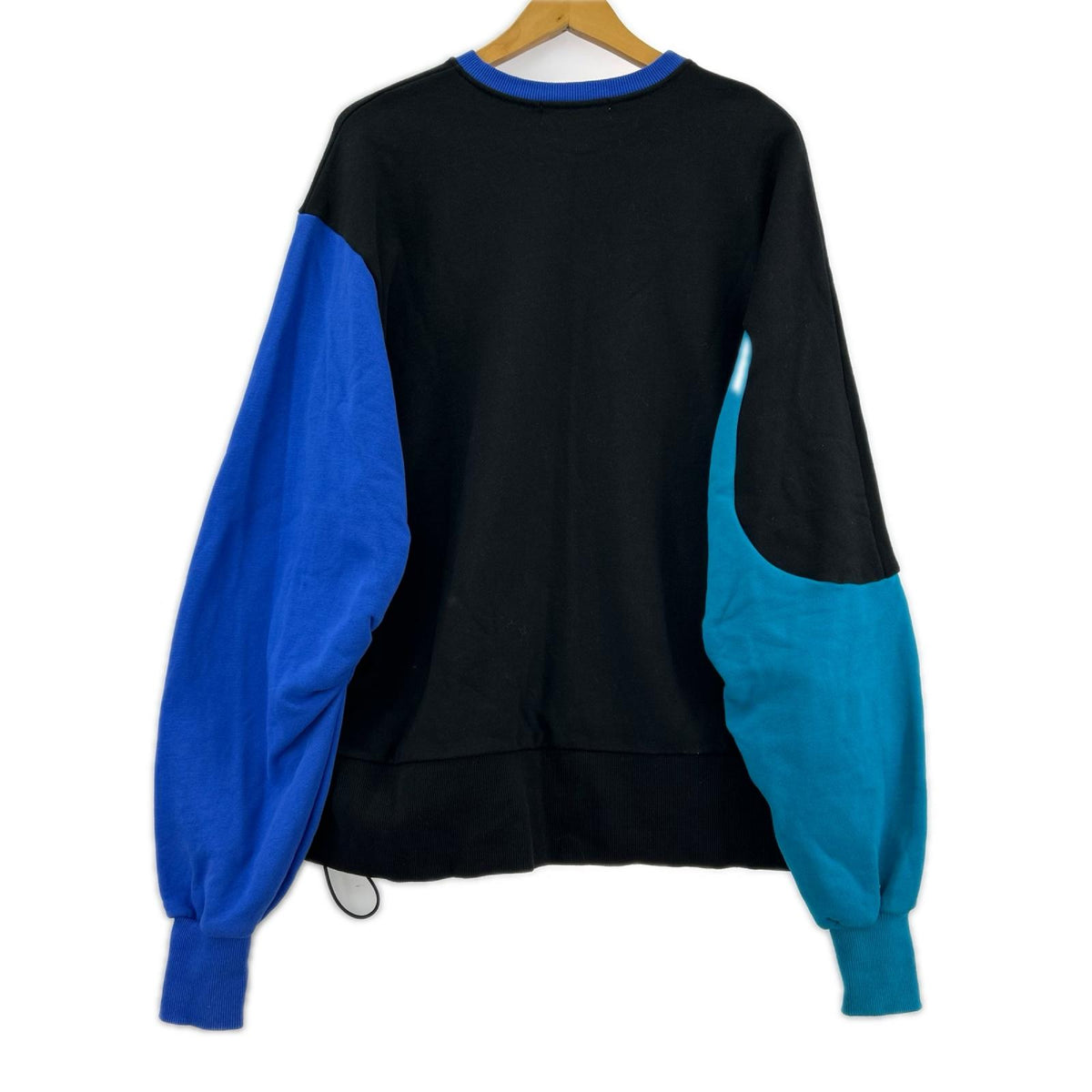 スウェット HeRIN.CYE/Asymmetry boy friend tops ブラック