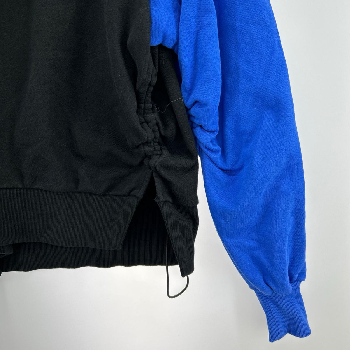 スウェット HeRIN.CYE/Asymmetry boy friend tops ブラック