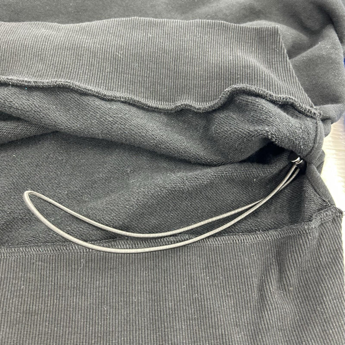 スウェット HeRIN.CYE/Asymmetry boy friend tops ブラック