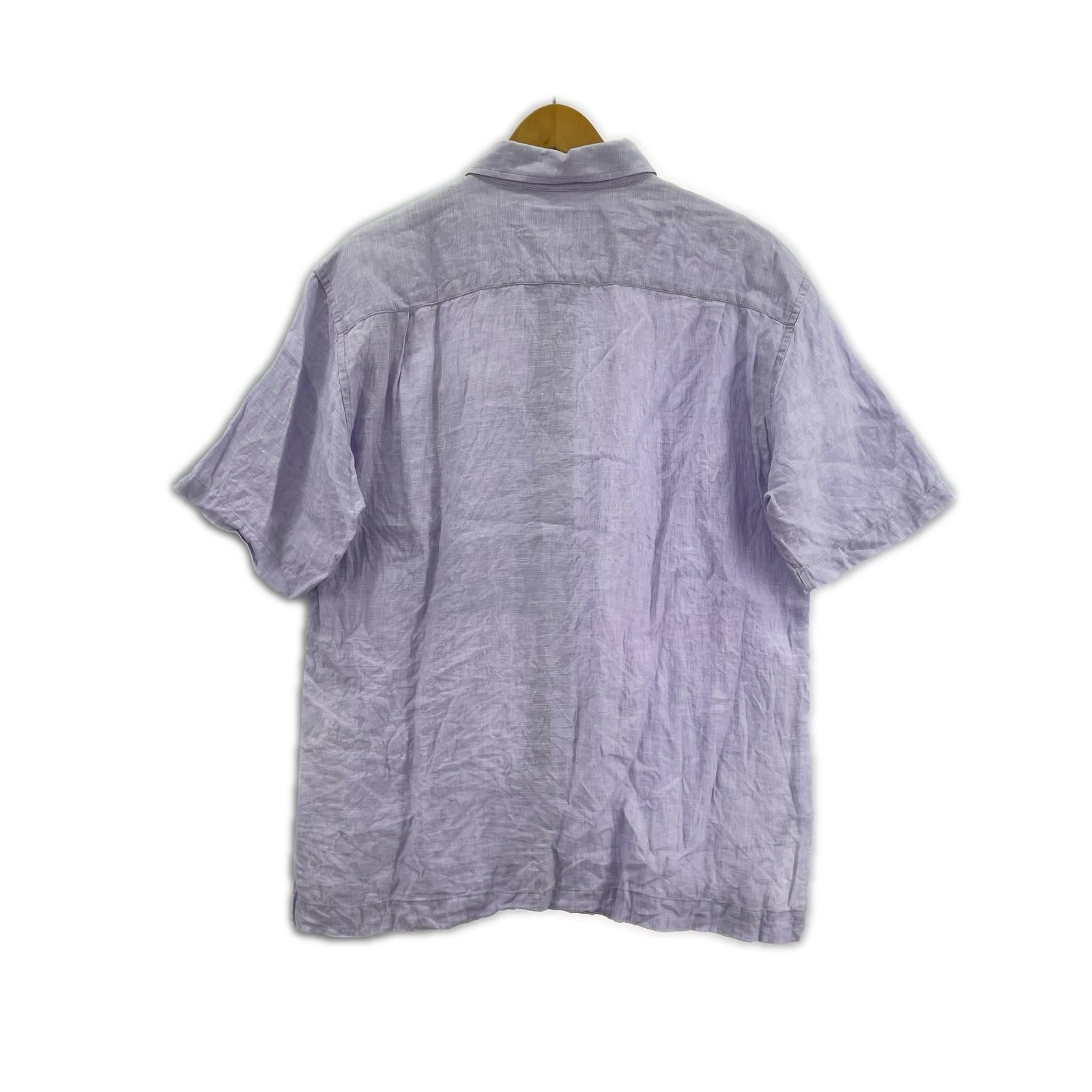半袖シャツ 18AW S/S 開襟シャツ パープル (2) 2 パープル