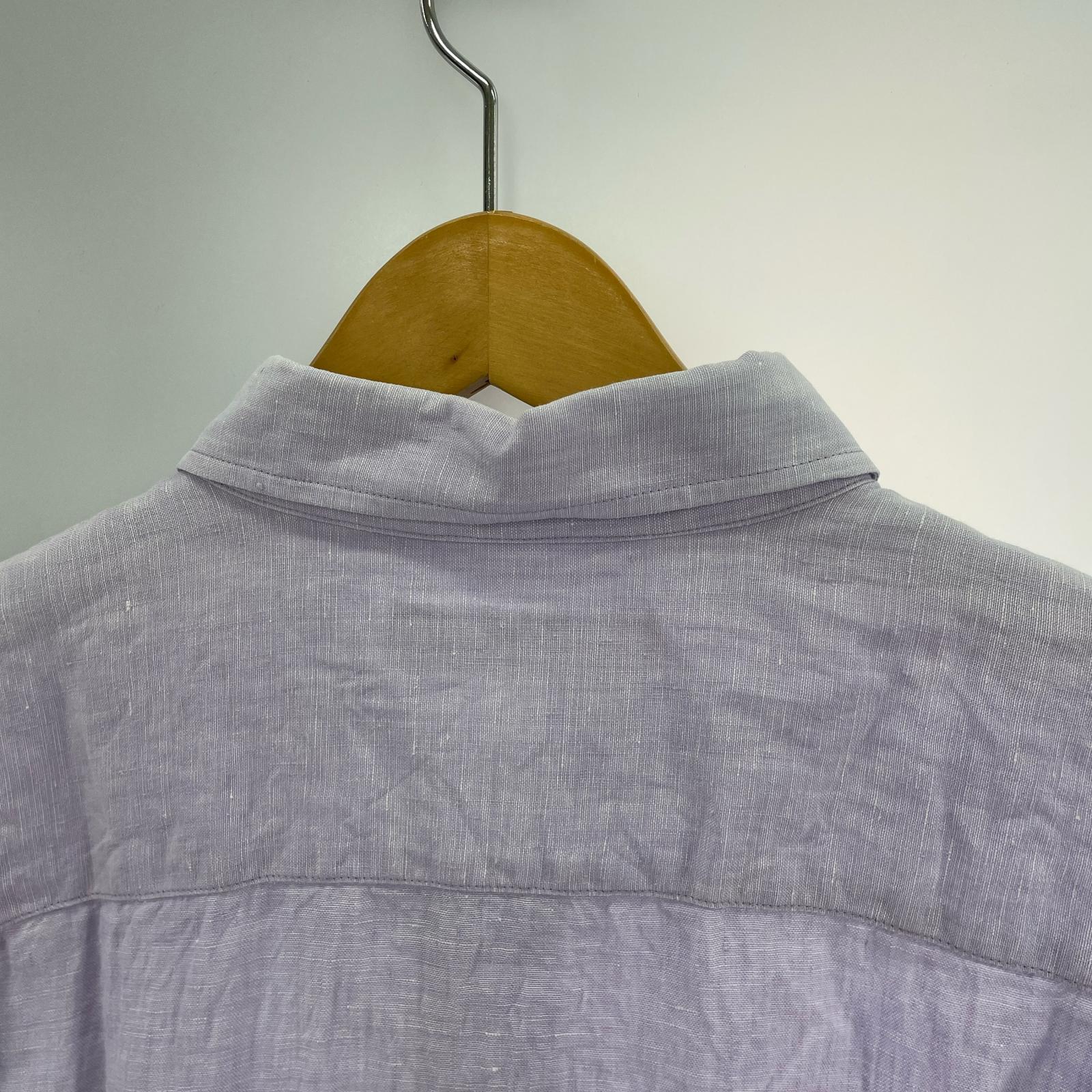 半袖シャツ 18AW S/S 開襟シャツ パープル (2) 2 パープル