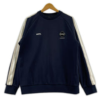 スウェット 25SS FCRB TRAINING TRACK CREWNECK S ネイビー