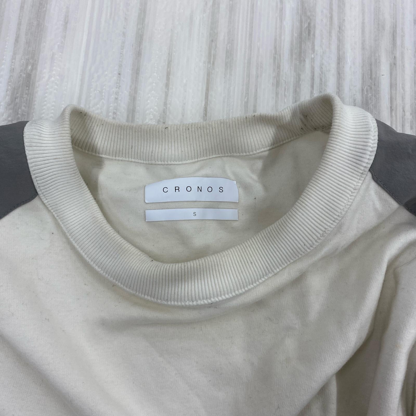 スウェット CRONOS スウェット WHT S S ホワイト