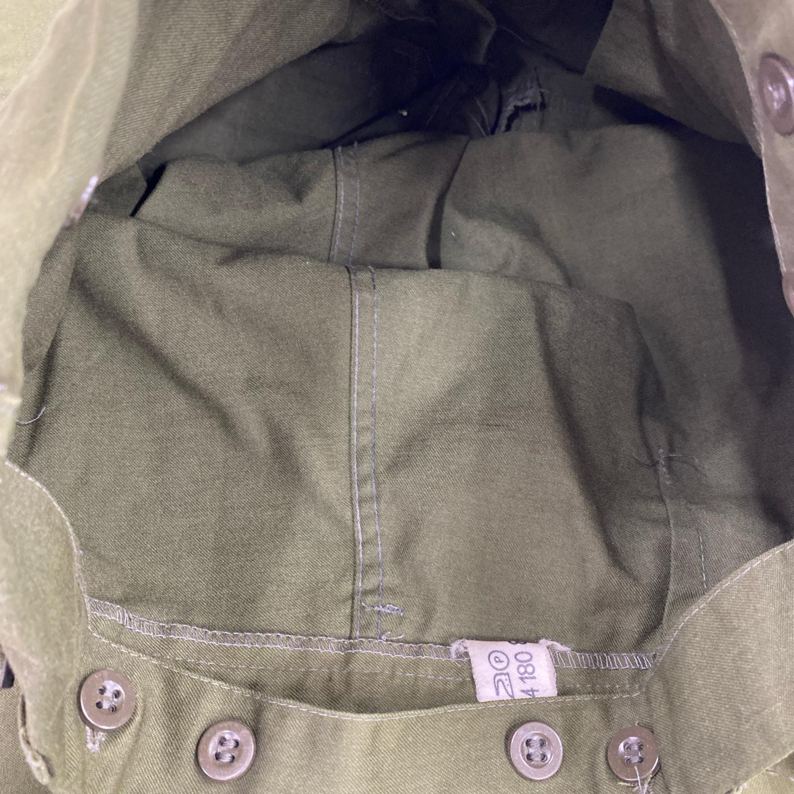 パンツ チェコ軍 M-85 フィールドパンツ KHK カーキ