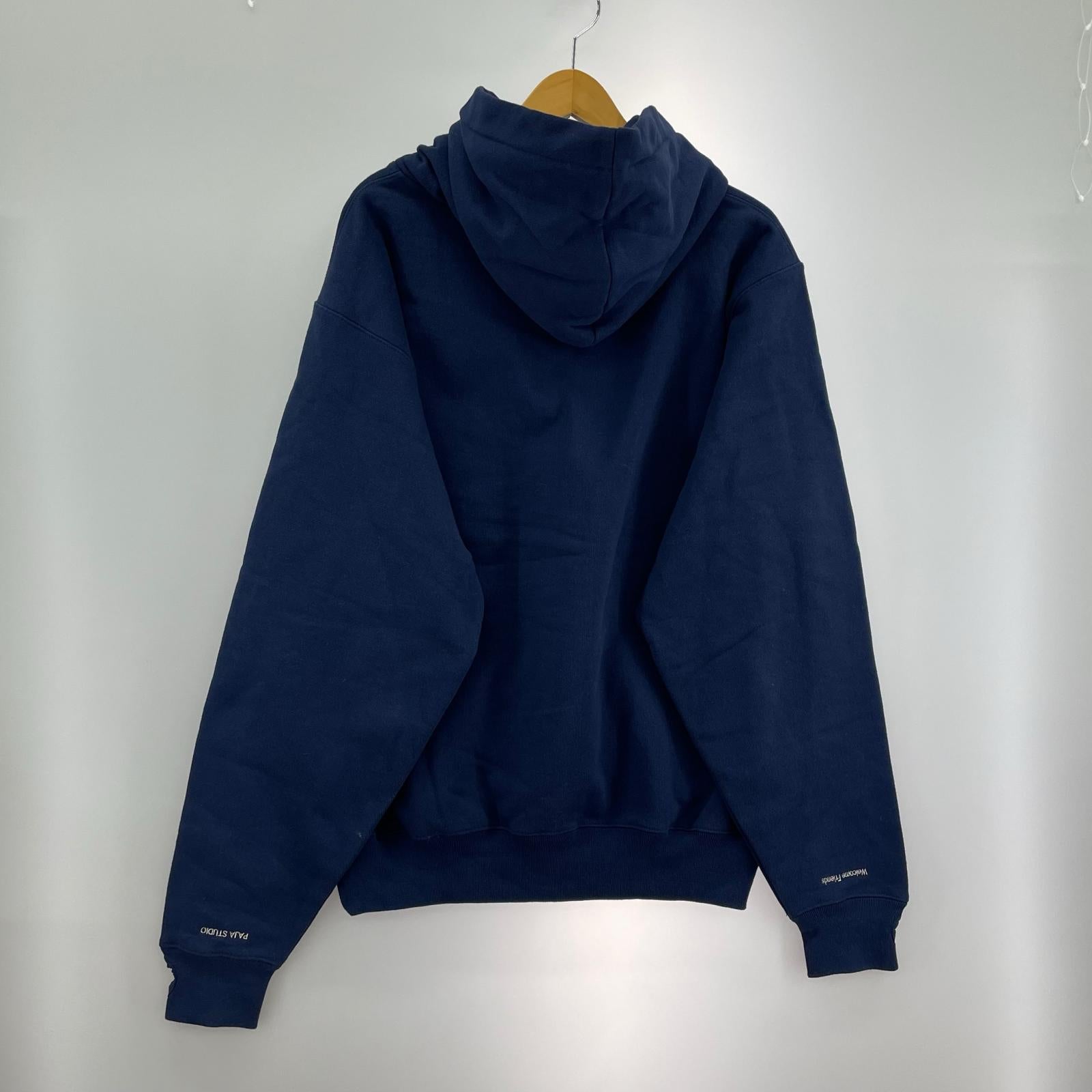 パーカー PAJA STUDIO Half button parka NYV L ネイビー