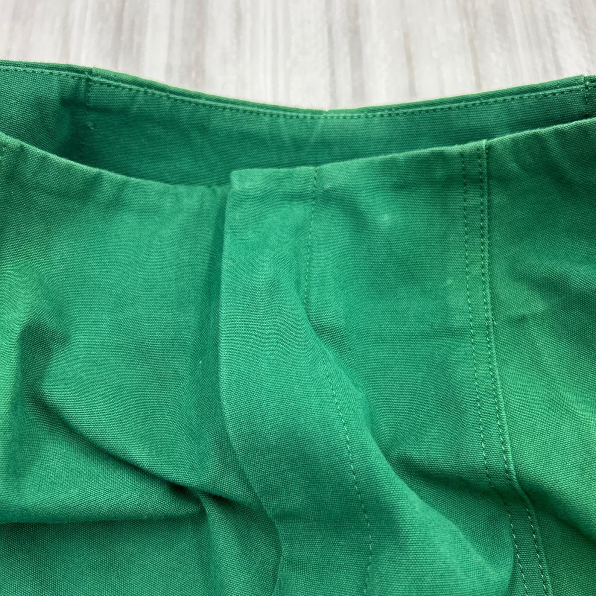 パンツ nagonstans ｺｸｰﾝﾜｲﾄﾞﾊﾟﾝﾂ 緑 (38) 38 グリーン