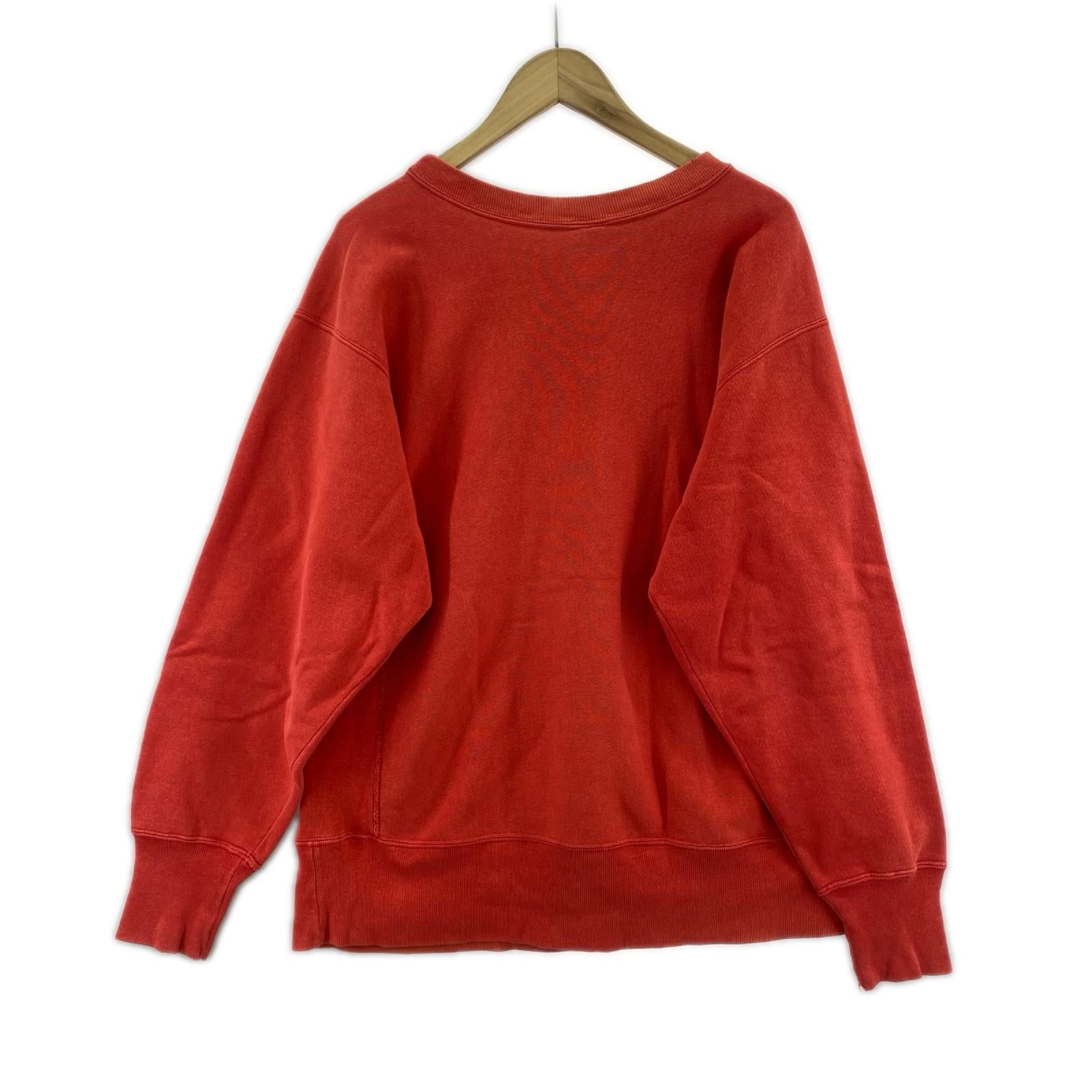 スウェット REVERSE WEAVE（L）レッド L レッド