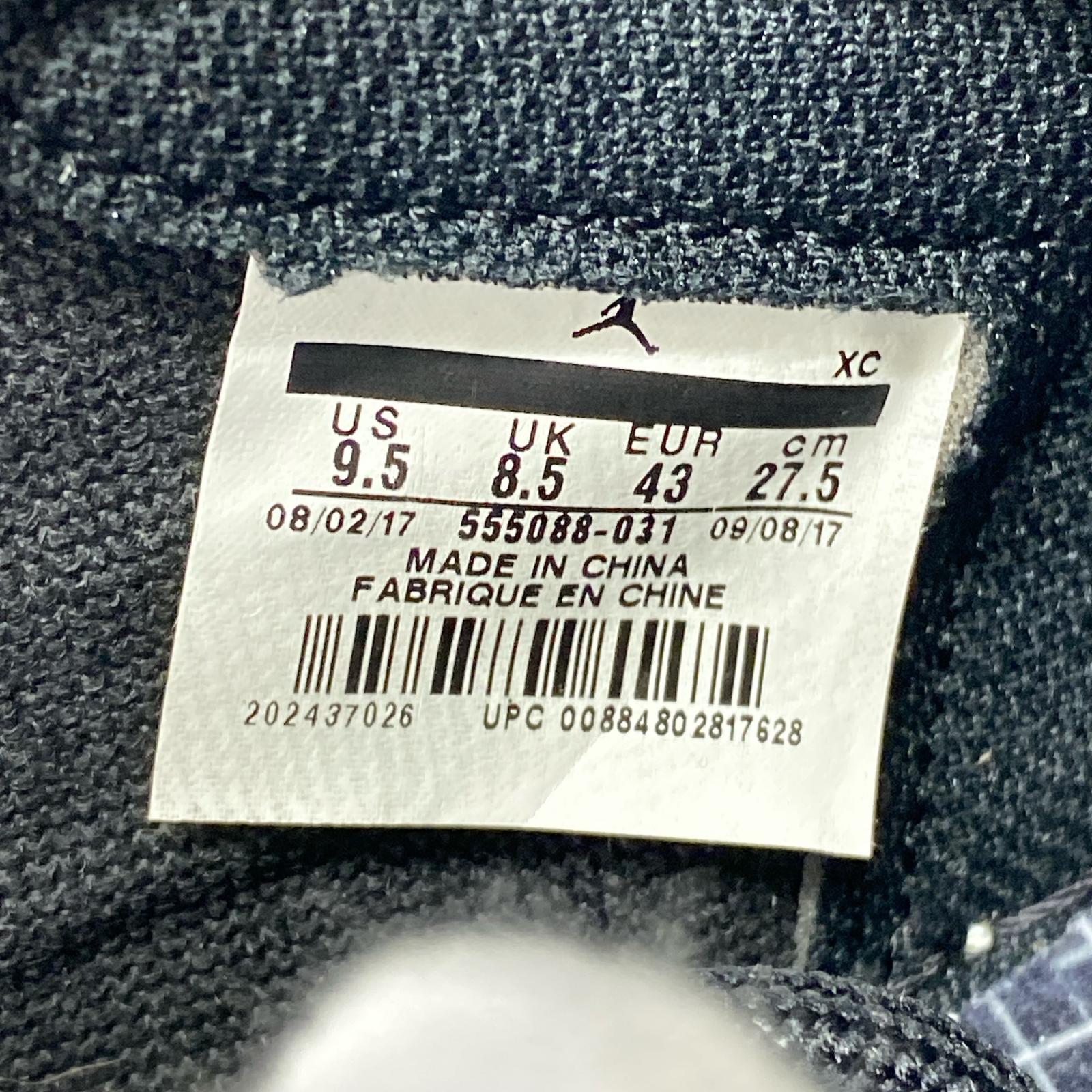 スニーカー AIR JORDAN 1 RETRO HIGH OG 27.5cm 27.5cm (US9 1/2 UK9 EU45) ブラック
