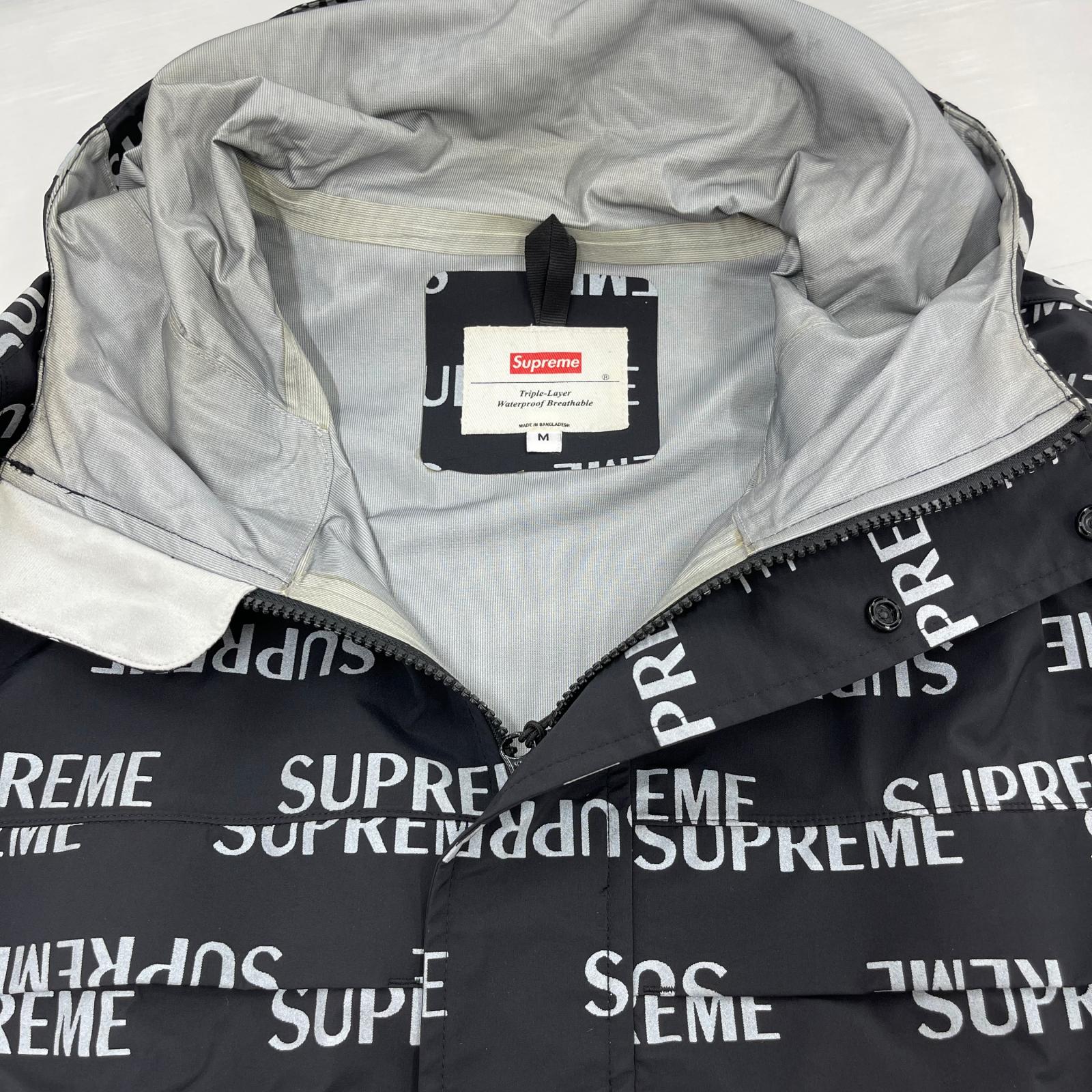 ブルゾン 3M Reflective Repeat Taped Seam Jacket M M ブラック